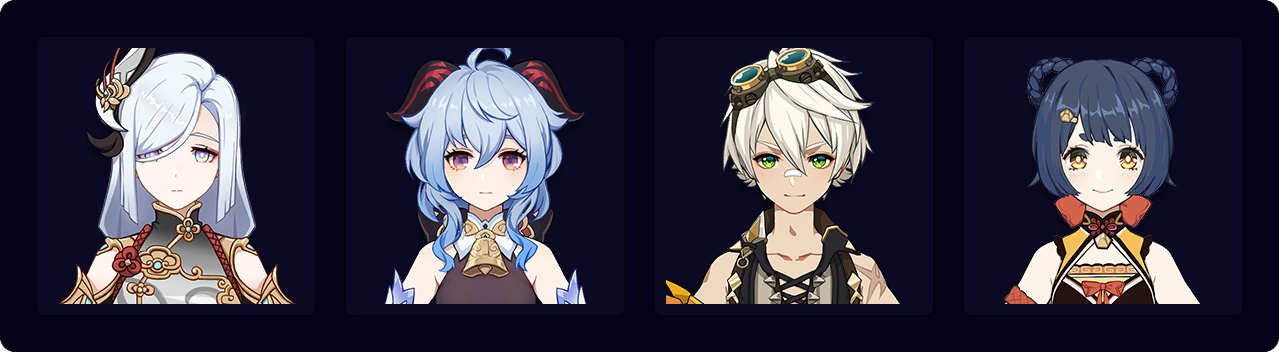 Shenhe Double Pryo Melt Ganyu