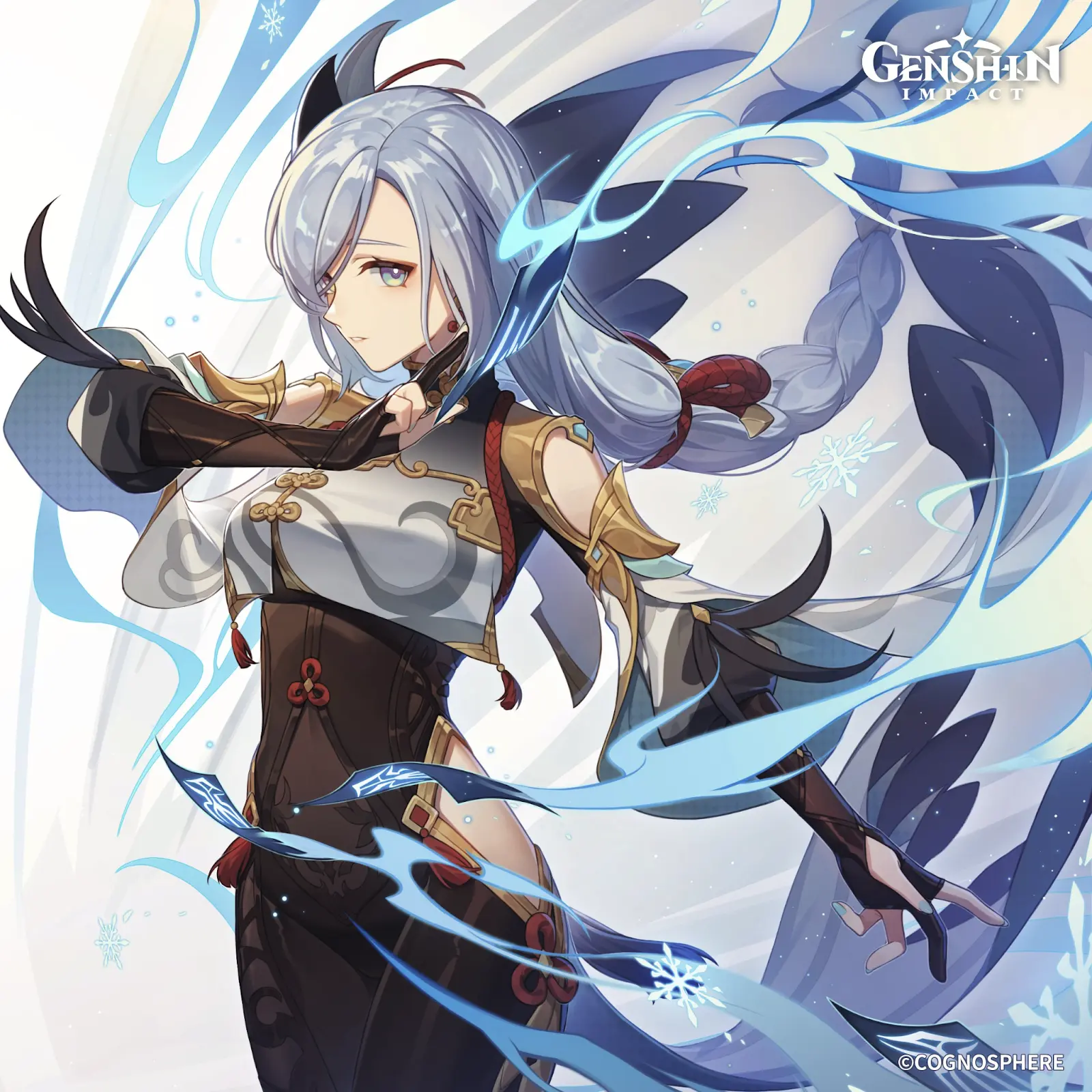 Official Shenhe Art by Genshin Impact