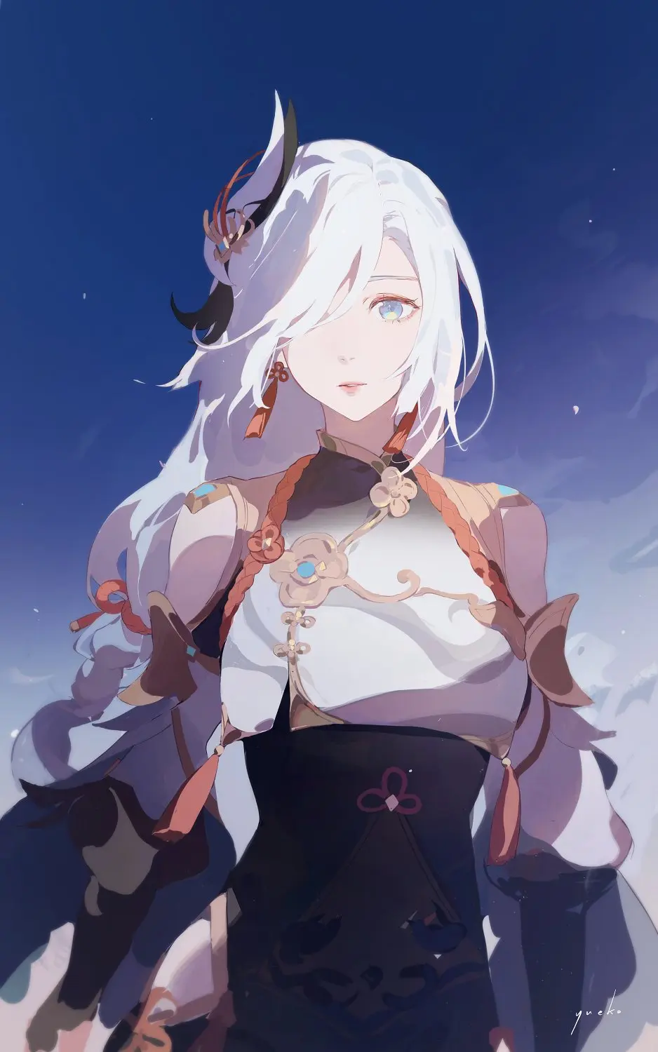 Shenhe Art by yueko__