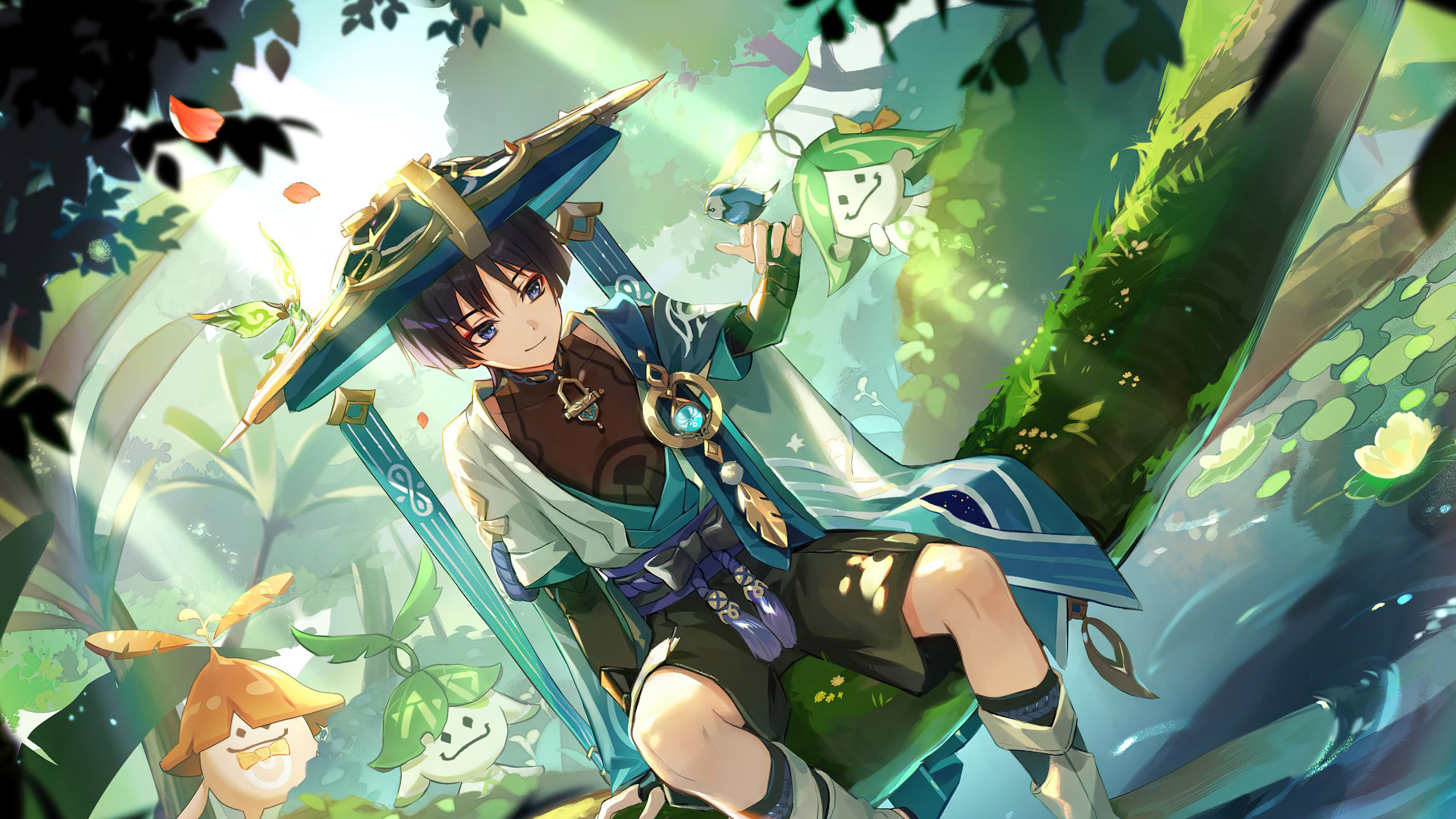 Official Wanderer Art by Genshin Impact