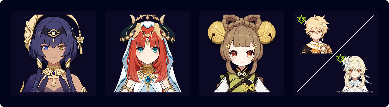 Candace | Nilou | Yaoyao | DMC