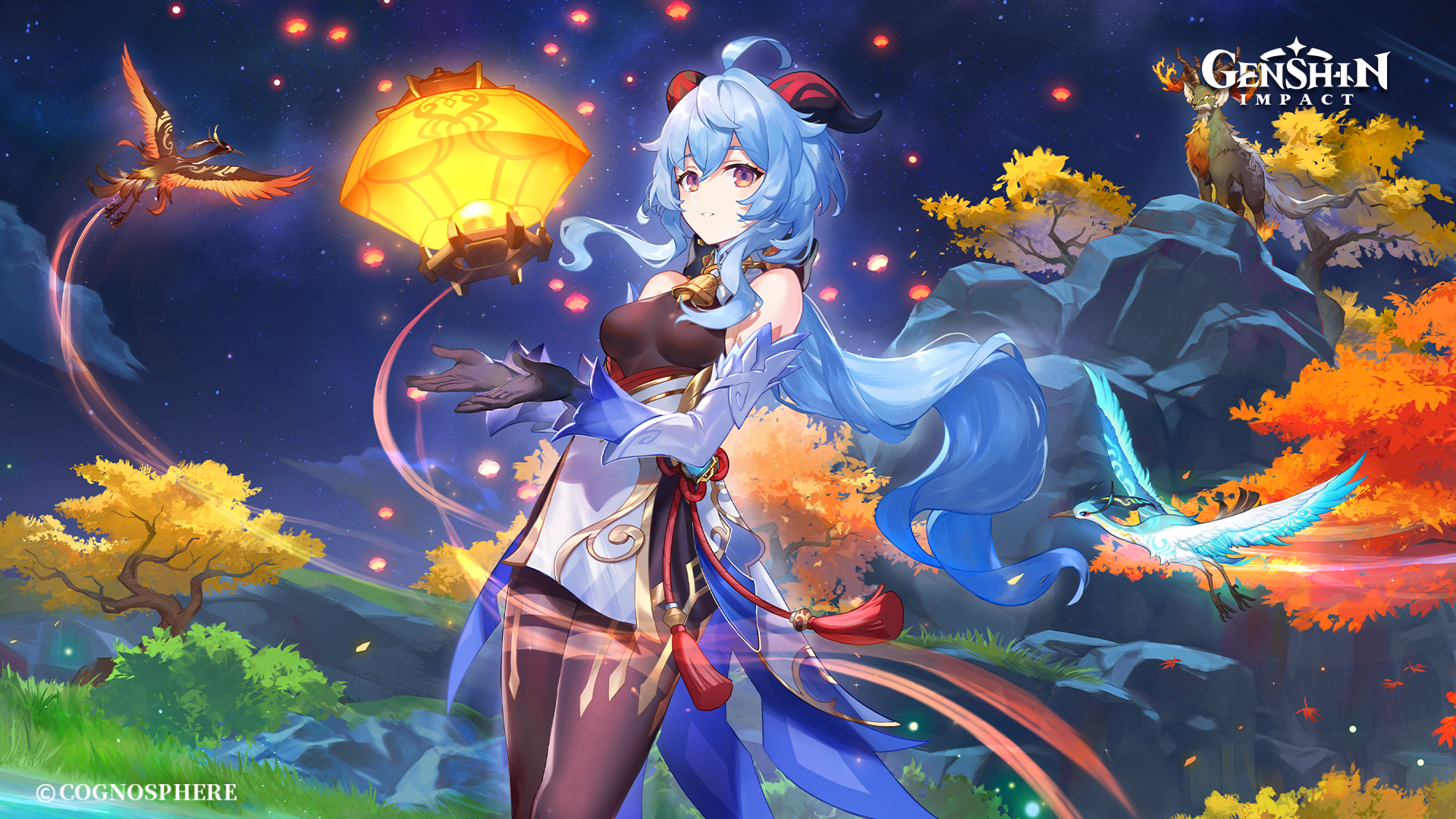 Official Ganyu Art by Genshin Impact