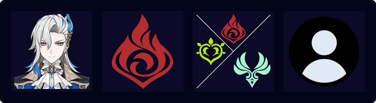 Neuvillette — Pyro — Dendro / Pyro / Anemo — Flex