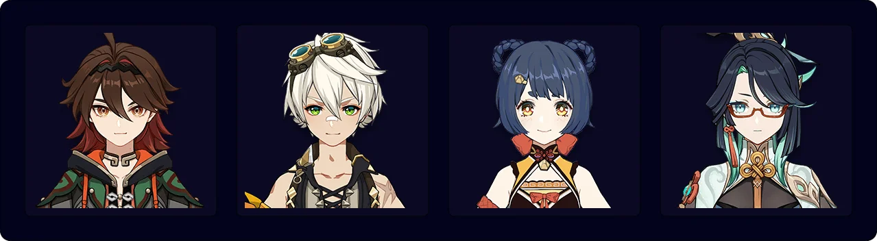 Gaming — Bennett — Xiangling — Xianyun