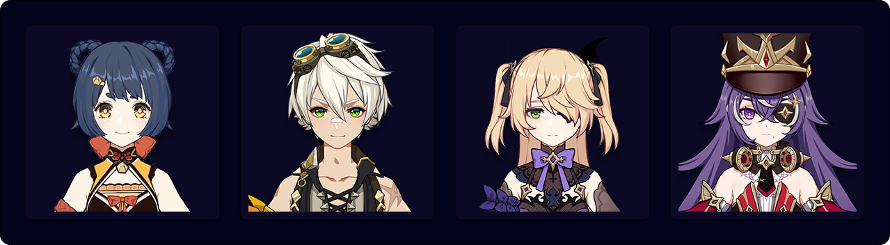 Xiangling — Bennett — Fischl — Chevreuse