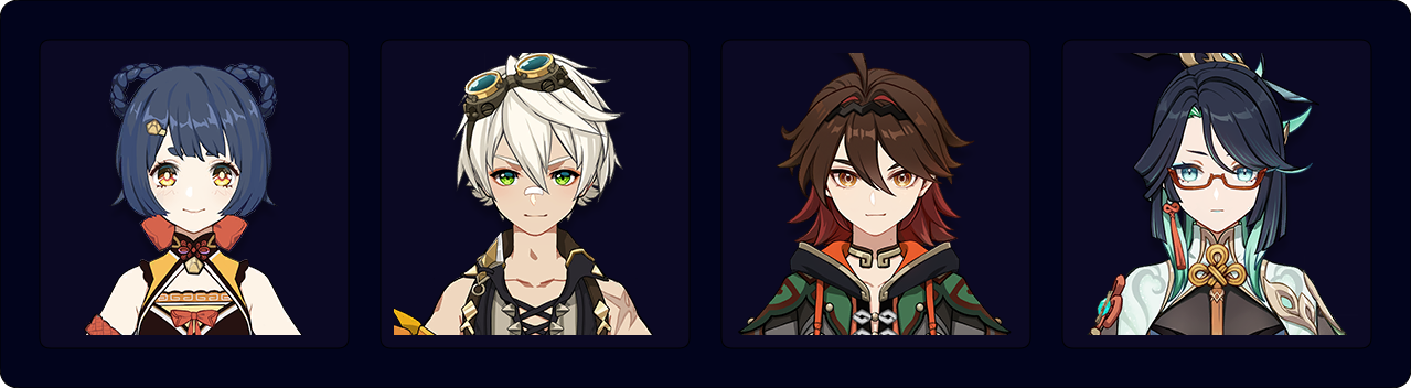 Xiangling — Bennett — Gaming — Xianyun