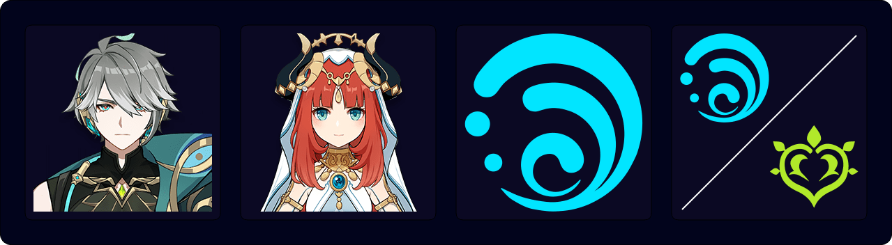 Alhaitham Nilou Bloom Teams