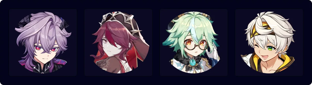 Durin — Rosaria — Sucrose — Bennett