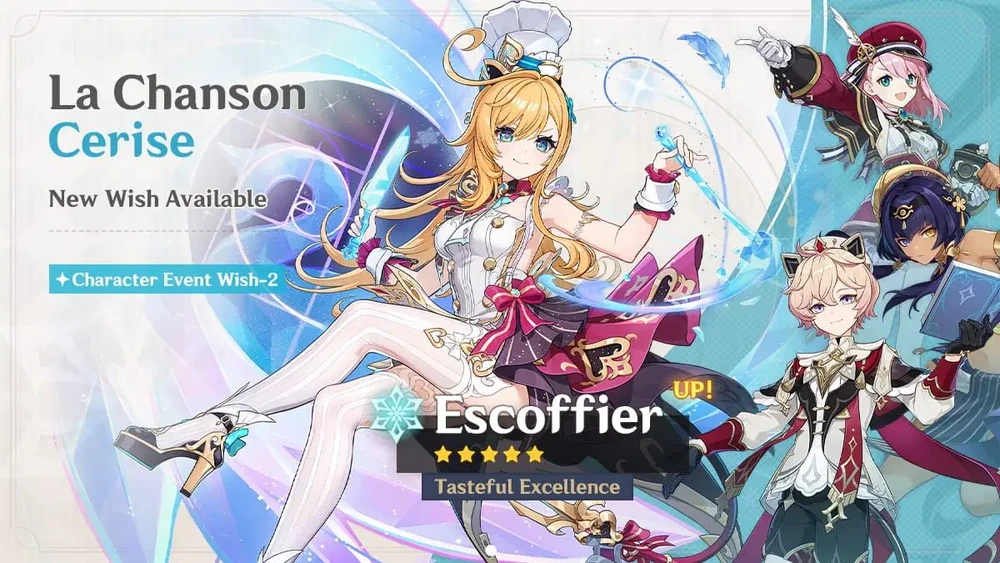 Genshin Character wish banner 2 - KQM