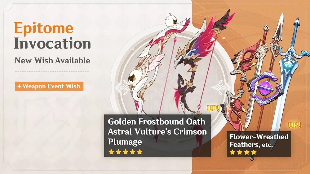 Genshin Character wish banner 3 - KQM