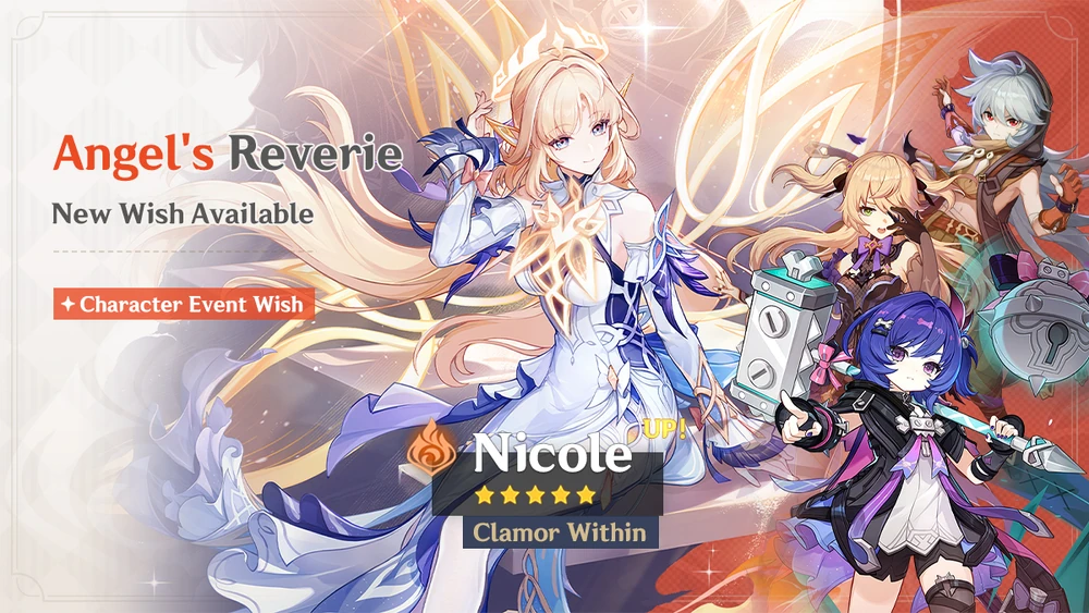 Genshin Character wish banner 1 - KQM