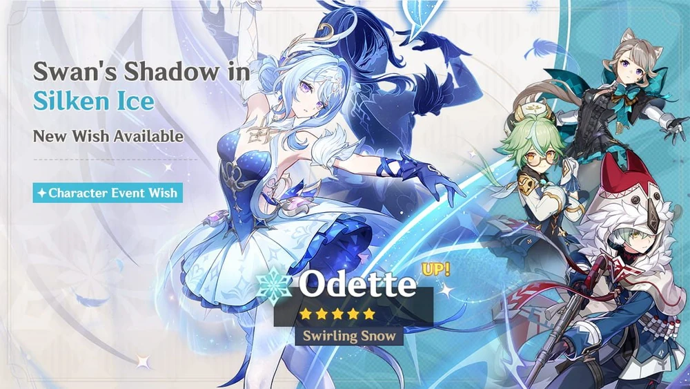 Genshin Character wish banner 1 - KQM