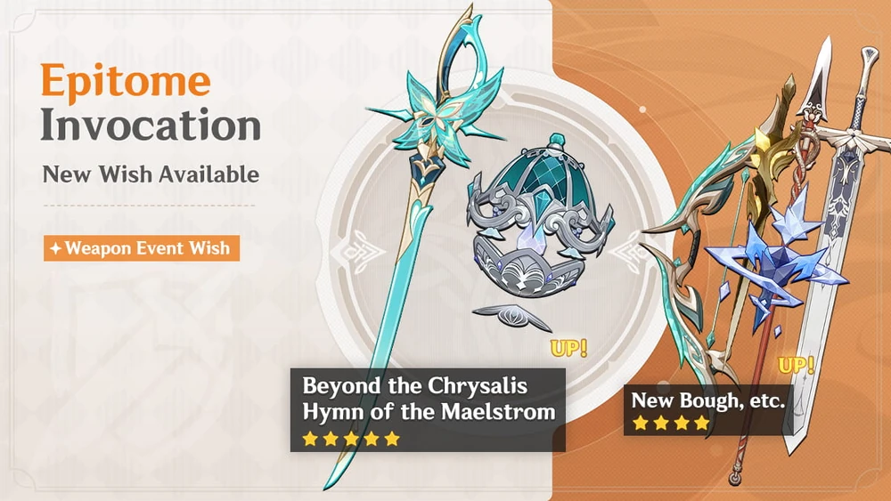 Genshin Character wish banner 3 - KQM