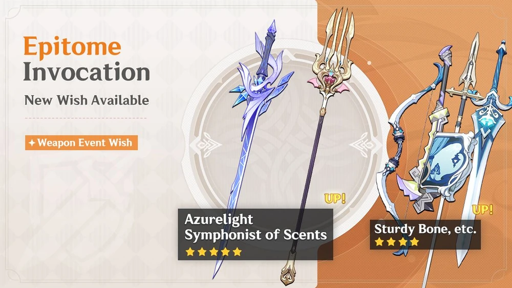 Genshin Character wish banner 3 - KQM