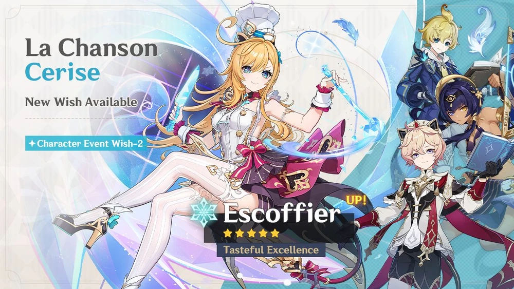 Genshin Character wish banner 2 - KQM