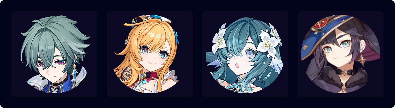 Lohen — Escoffier — Vodyanitsa — Mona